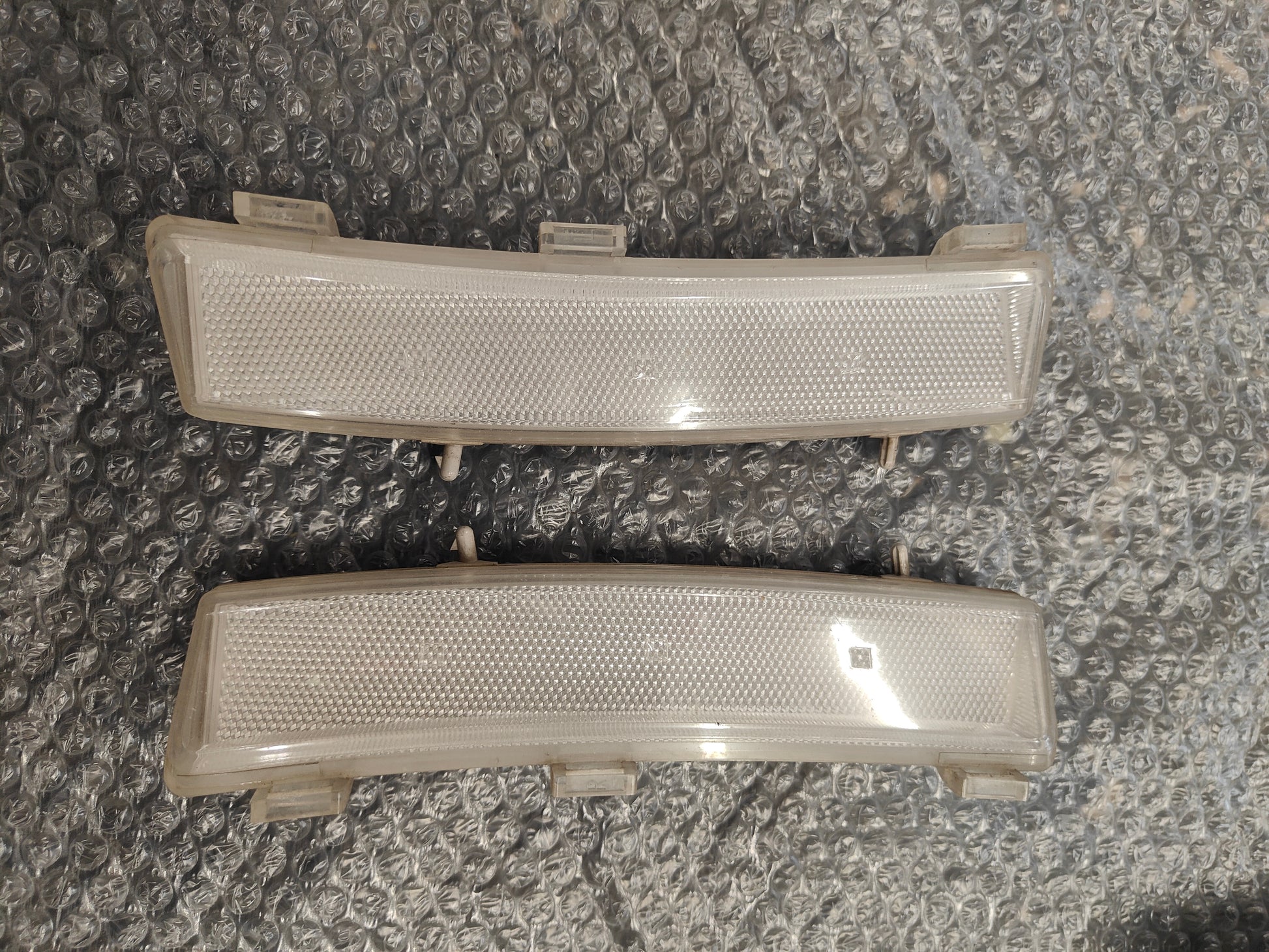 350z Facelift bumper clear reflectors