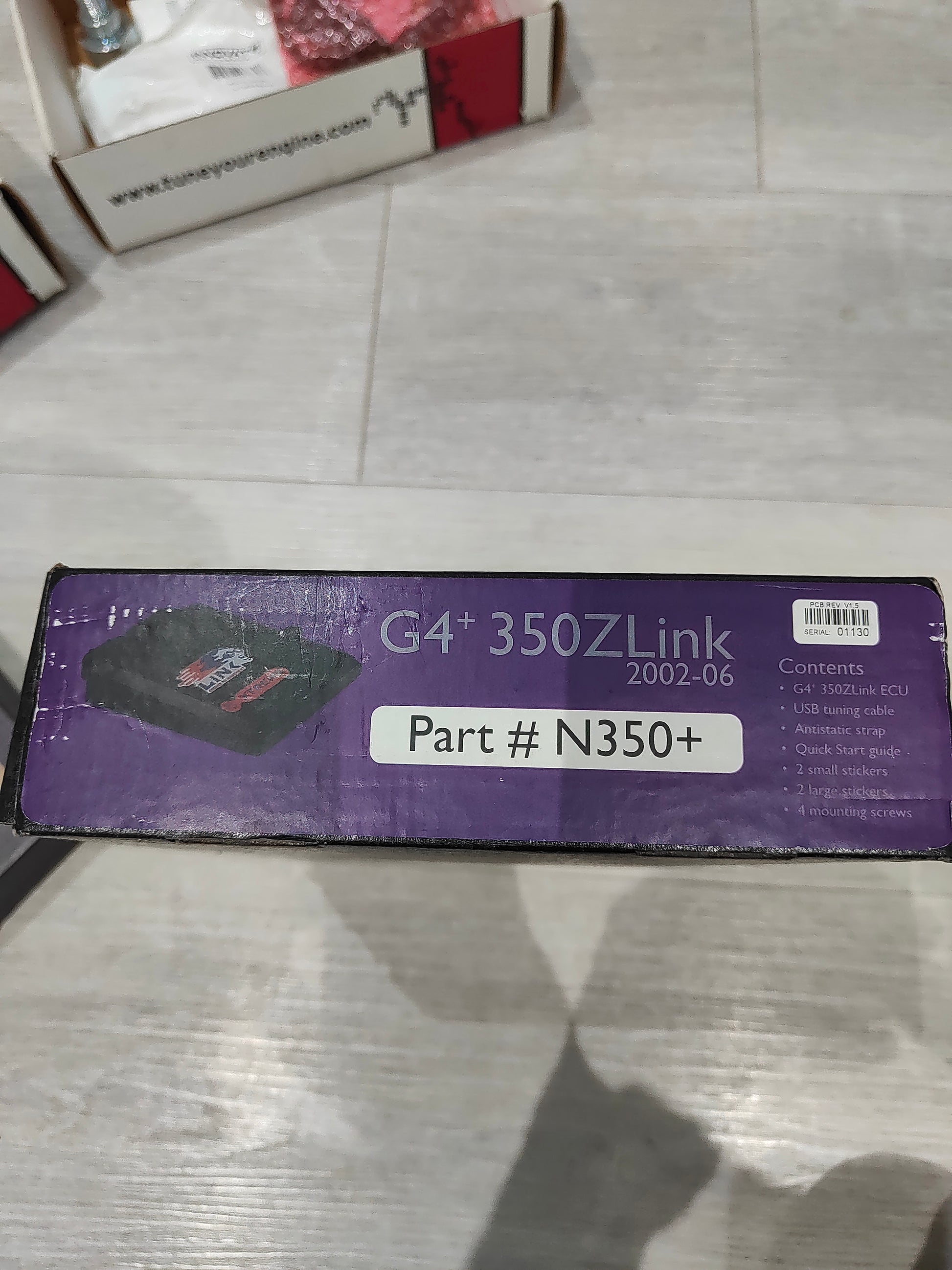 Link G4 ECU for 350z with o2 sensors