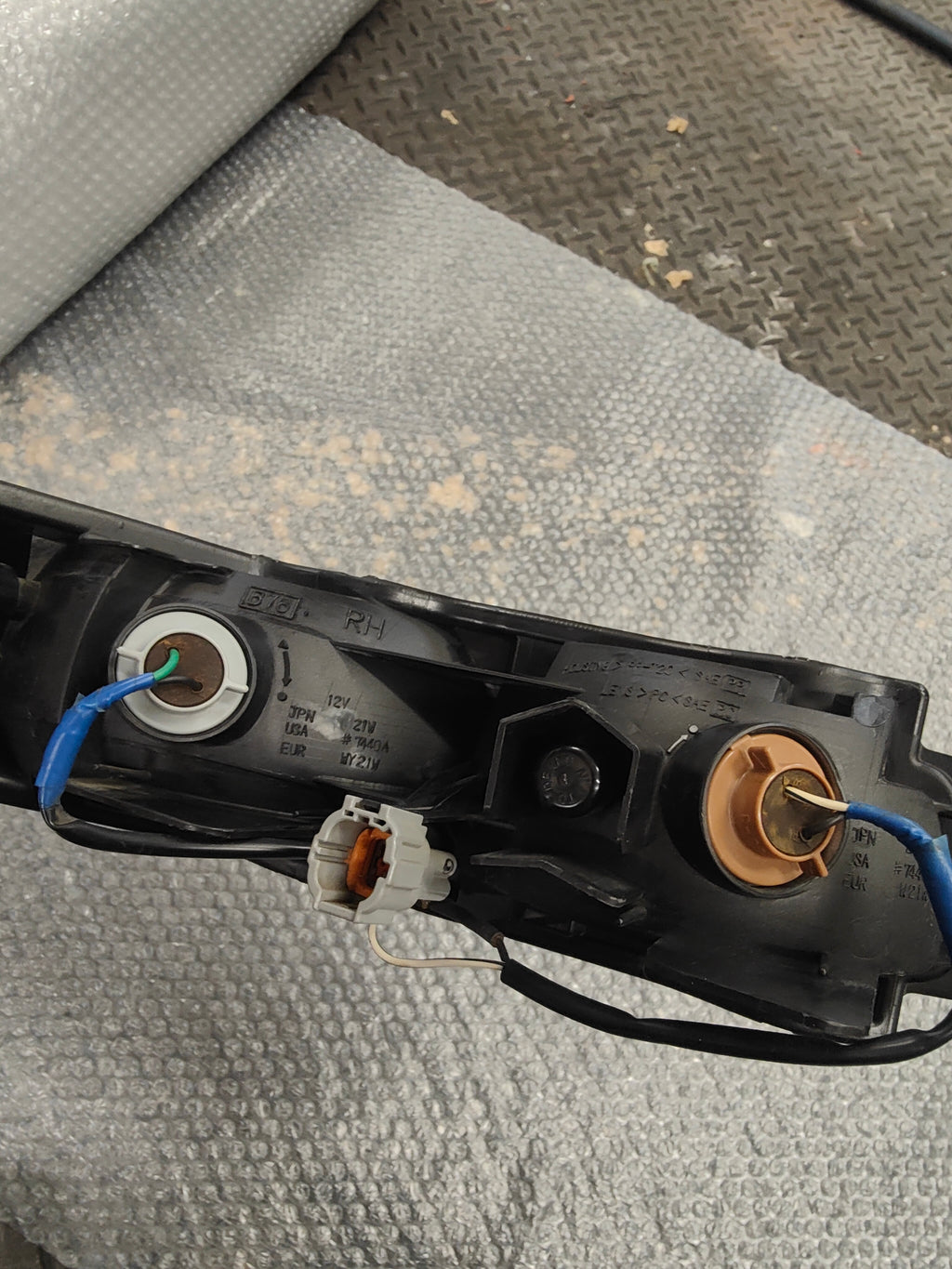 350z Clear JDM fog light