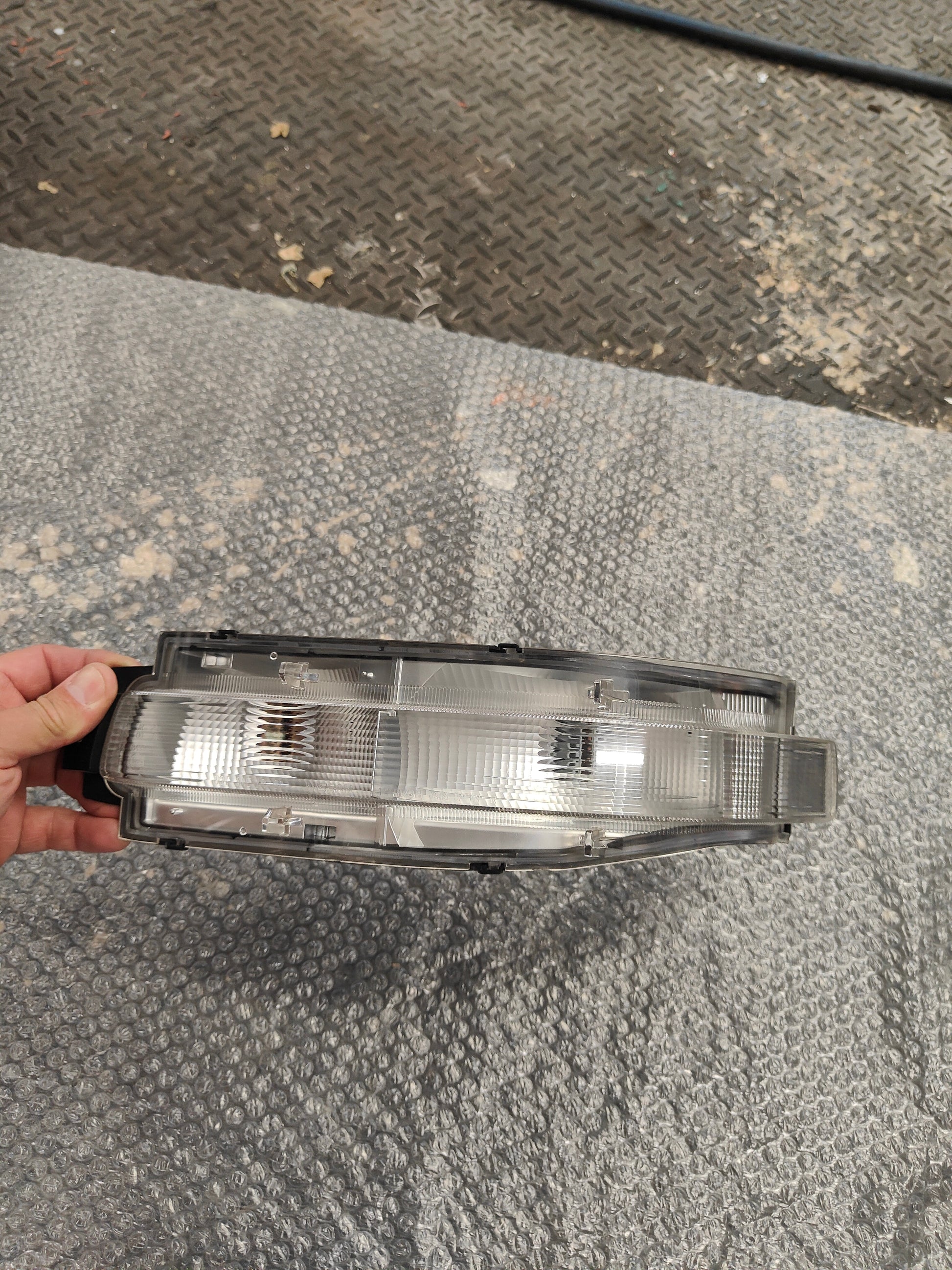 350z Clear JDM fog light
