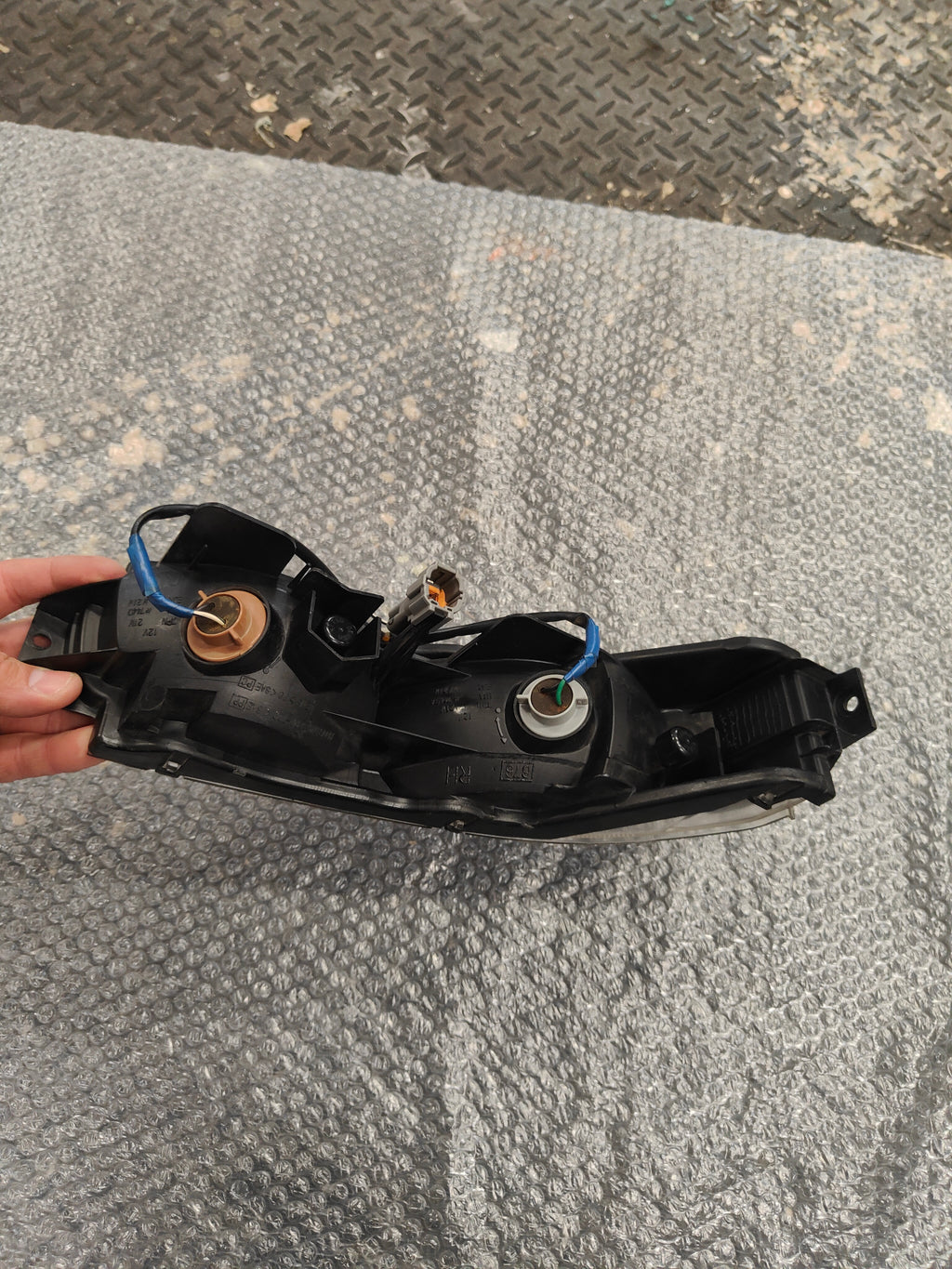 350z Clear JDM fog light