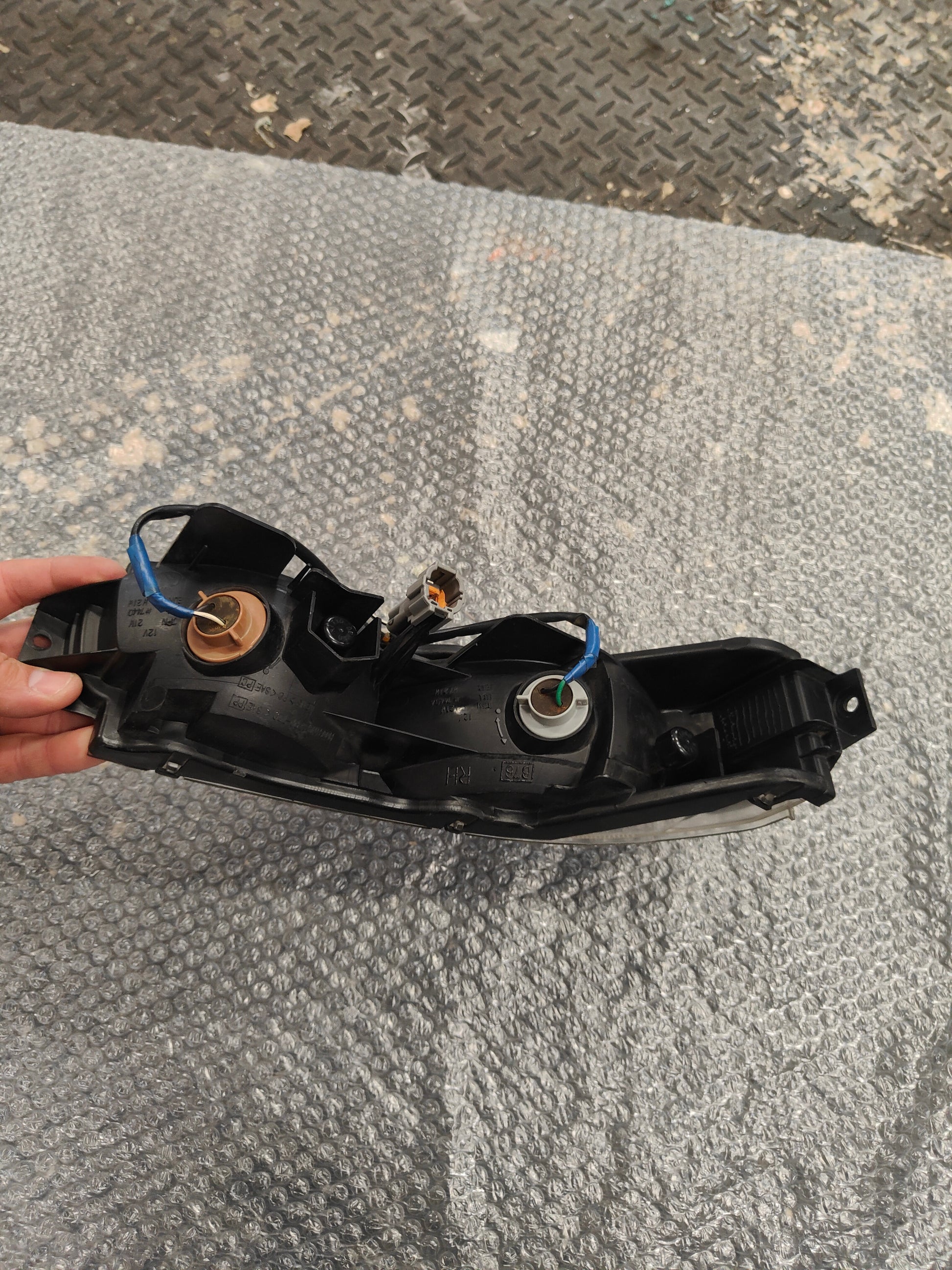 350z Clear JDM fog light