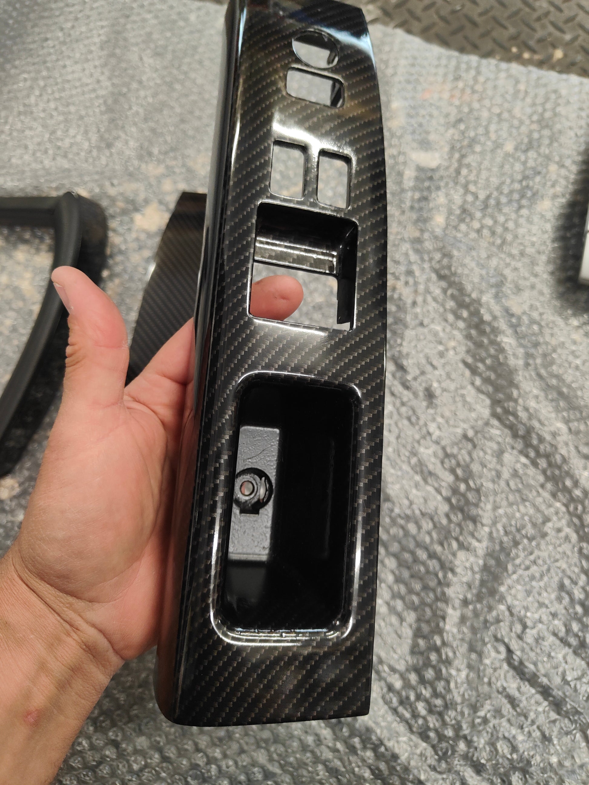350z DE door handles hydrodip carbon
