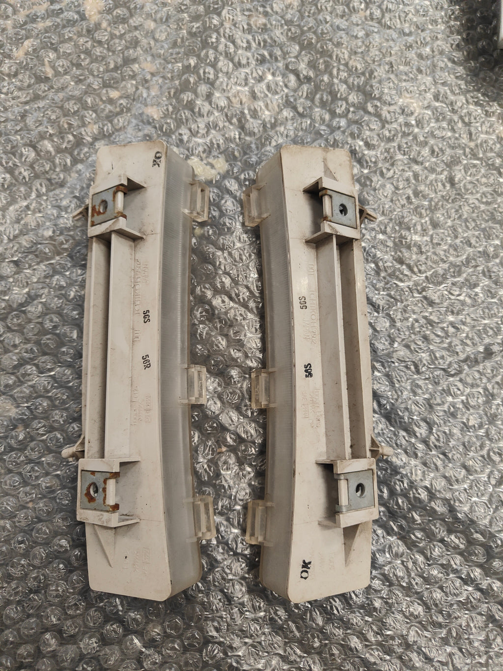 350z Facelift bumper clear reflectors