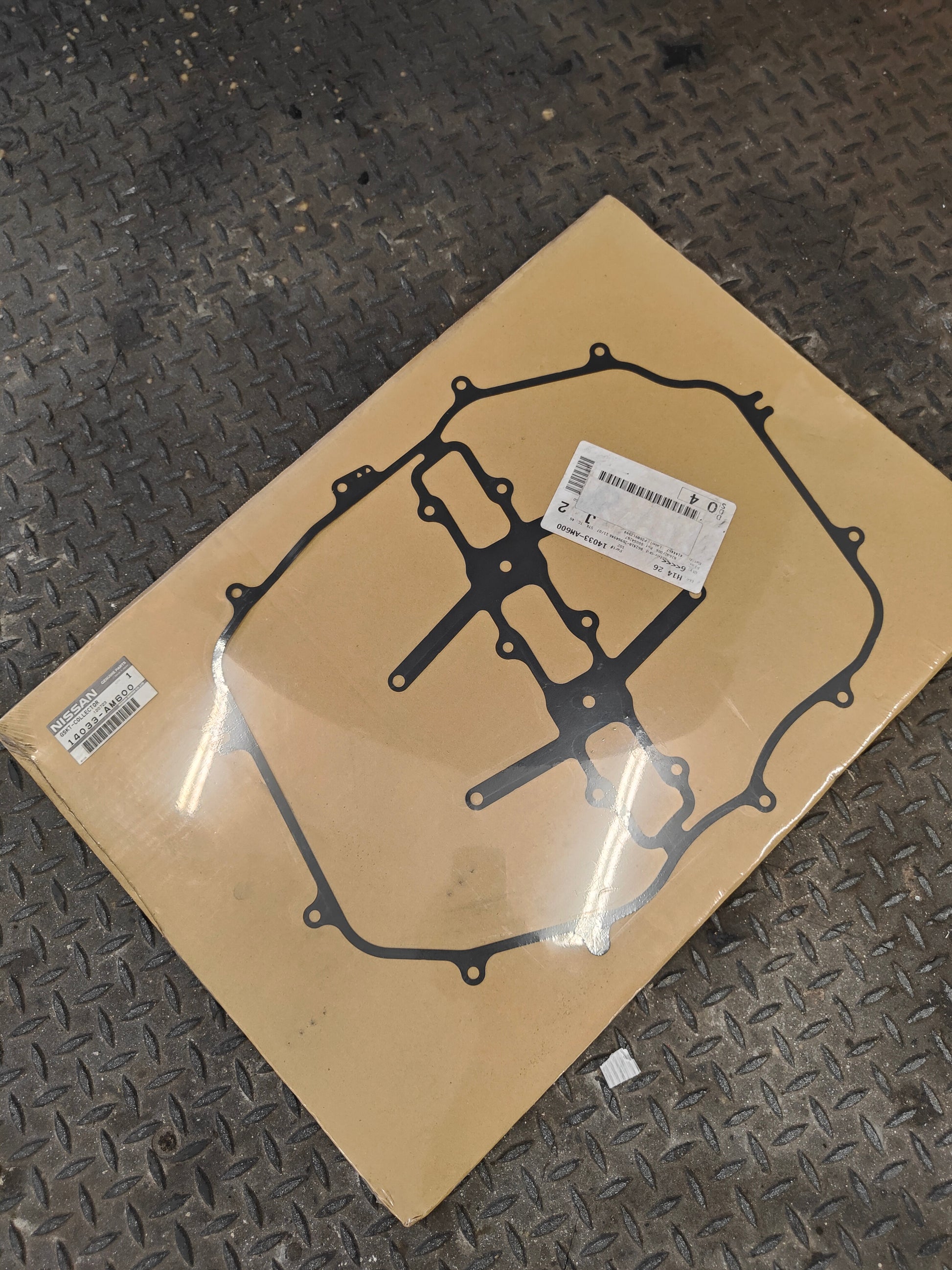 350z DE plenum upper gasket